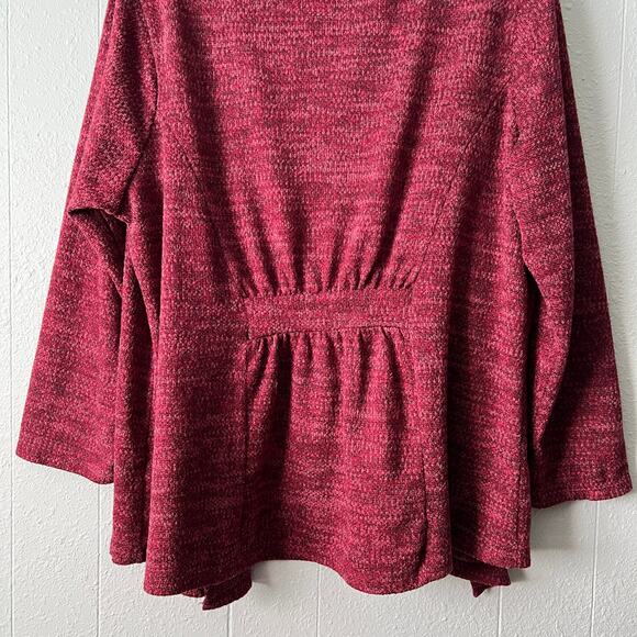 Naif Womens Cardigan Sweater 2X Soft Cozy Stretch Travel Workwear Career Casual - Picture 8 of 11
